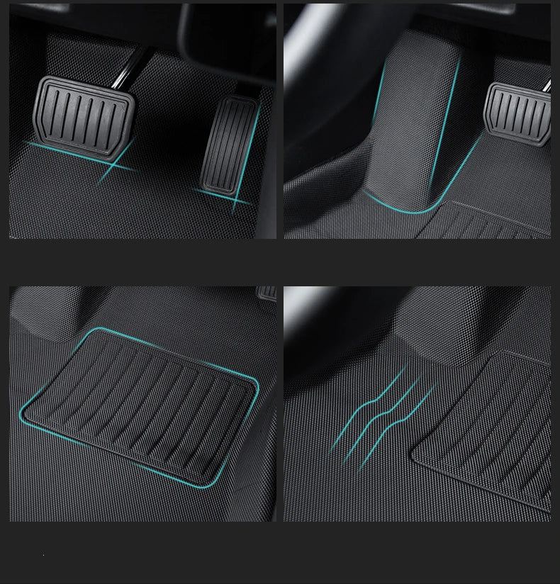 Floor mat TPE XPE For Tesla Model 3 Model Y