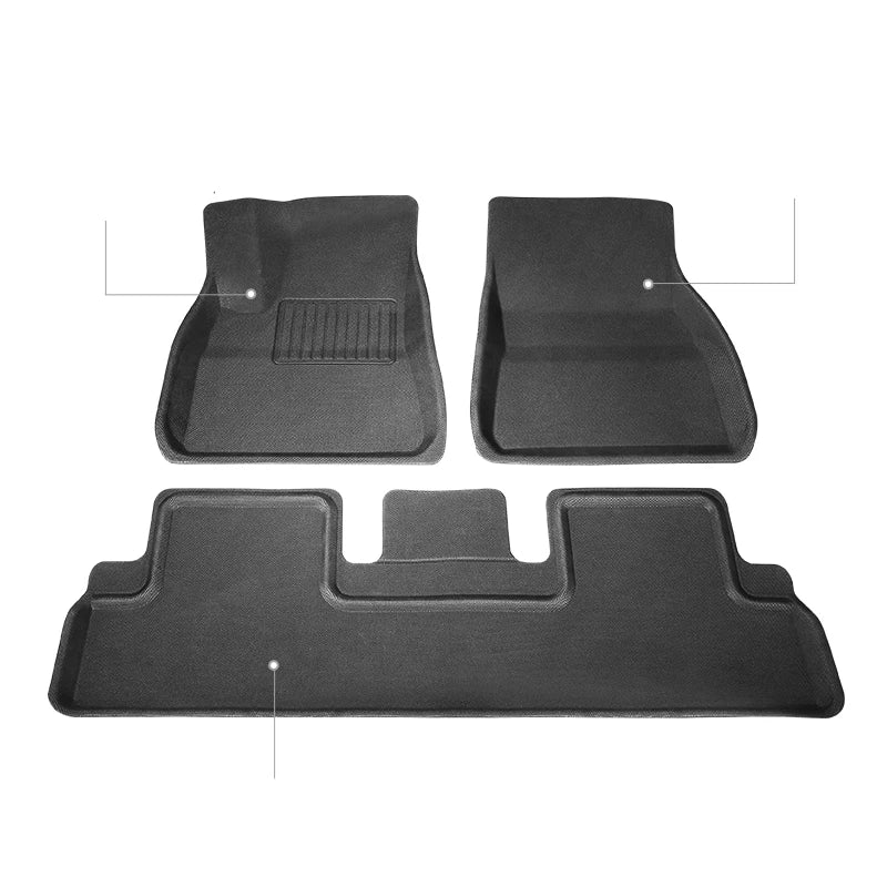 Floor mat TPE XPE For Tesla Model 3 Model Y