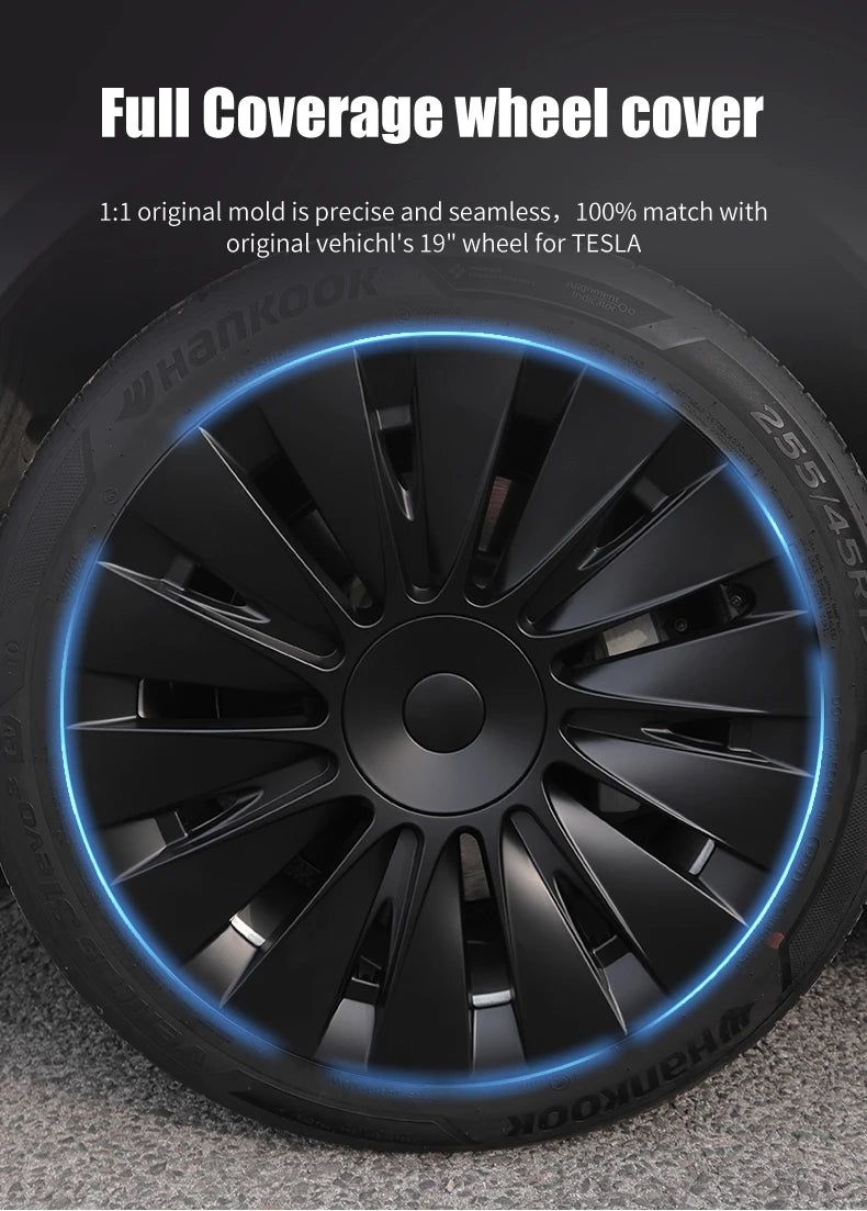 Full Coverage Blade Wheel For Tesl Model Y (4PCS)