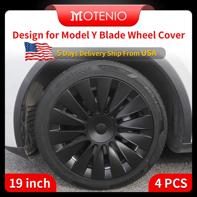 Full Coverage Blade Wheel For Tesl Model Y (4PCS)