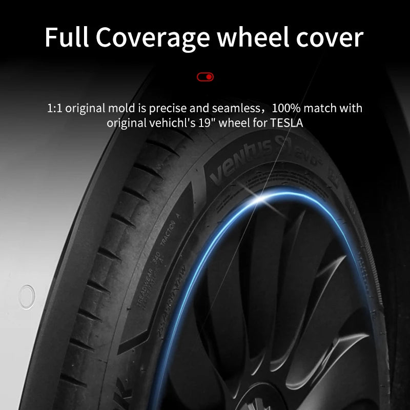 Full Coverage Blade Wheel For Tesl Model Y (4PCS)