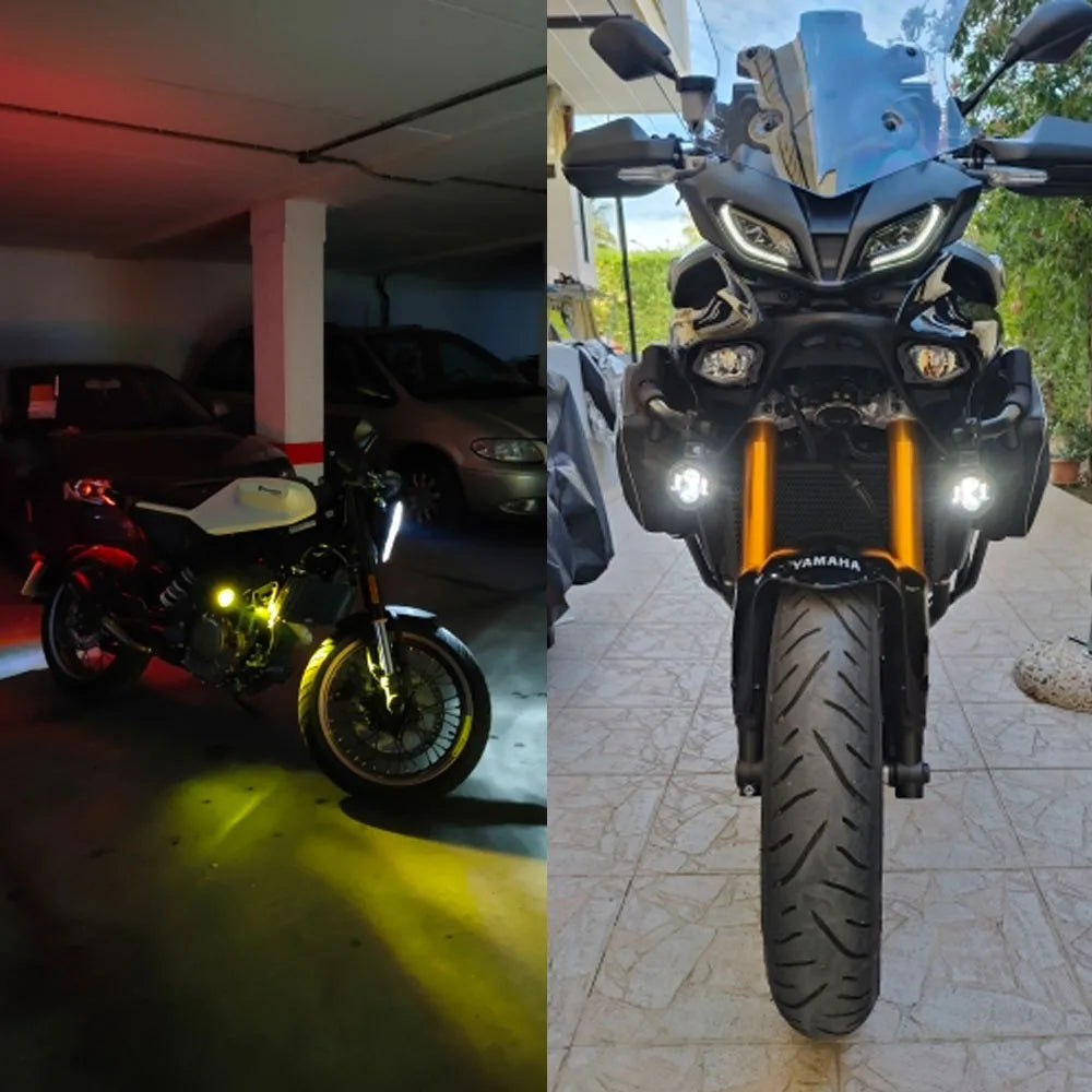 Universal Motorcycle Headlight Fog Lamp