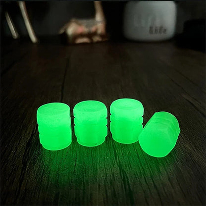 Universal Luminous Valve Caps (4PCS)