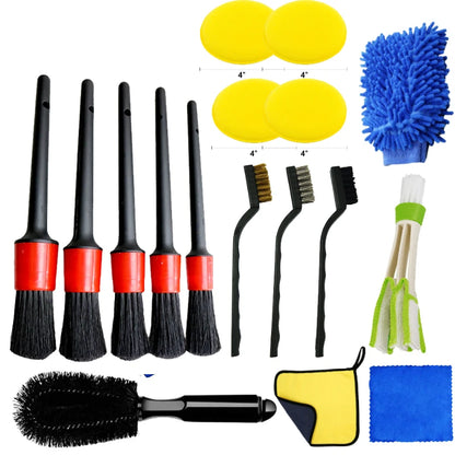 Car Detailing Clean Set (17PCS)