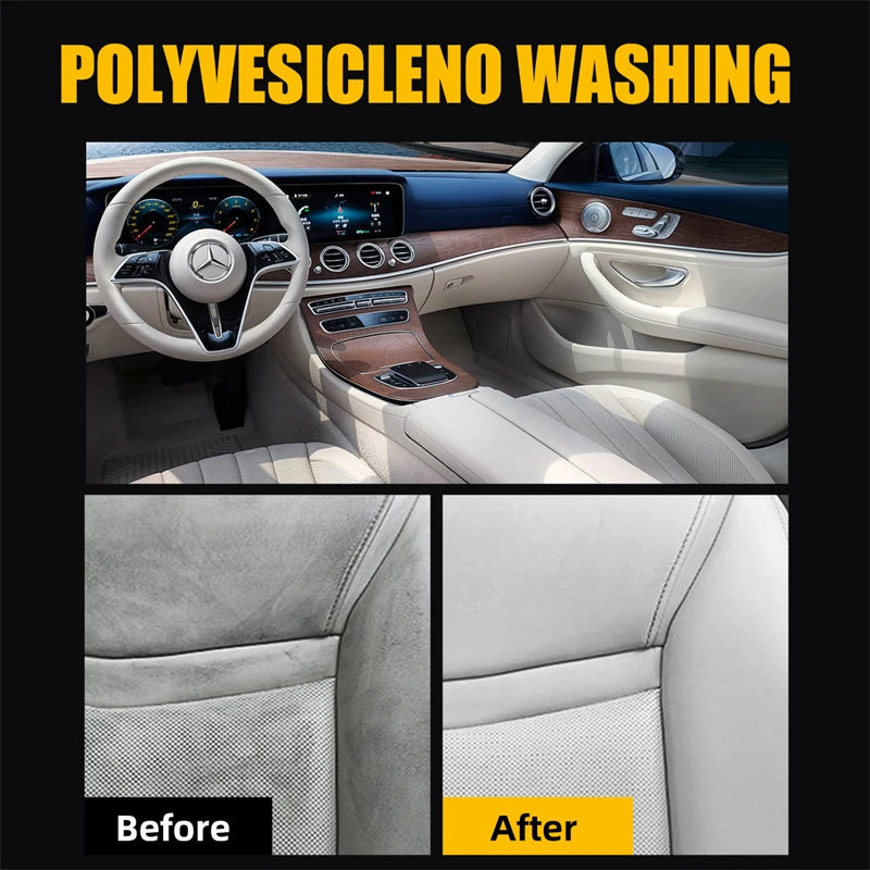 Foamy Car Interior Leather Wash