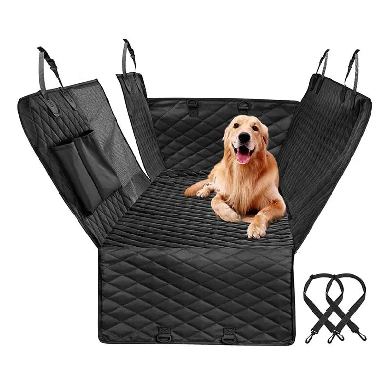 Double Zipper Car Pet Seat Pad