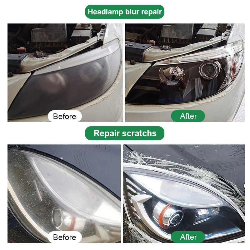 Universal Car Headlight Restoration Kit