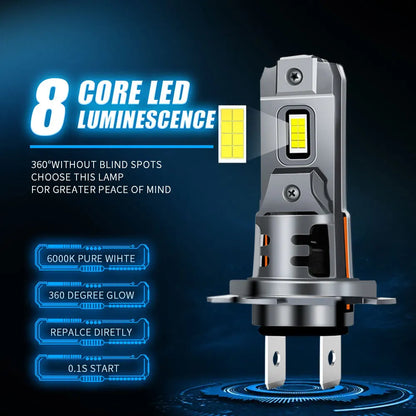 Universal LED Car Headlight Bulb Wireless