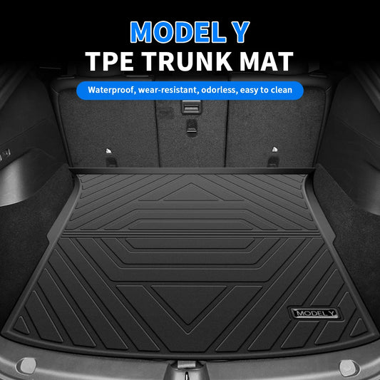 Trunk Mats Storage Pads Cargo Tray For Tesla Model Y