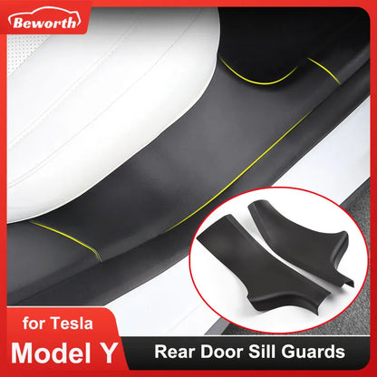 Rear Door Sill Guards For Tesla Model Y (2PCS)