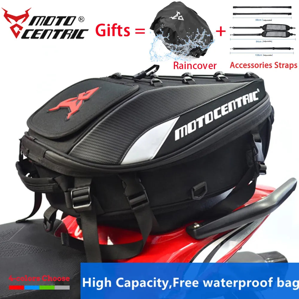 Multifunction Motorcycle Rear Seat Bag